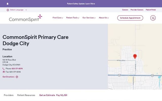 CommonSpirit Primary Care Dodge City