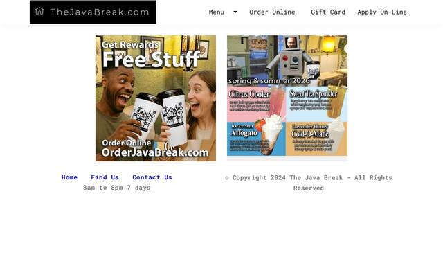 The Java Break
