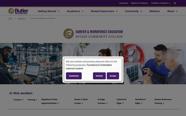 Career & Workforce Education - Butler CC