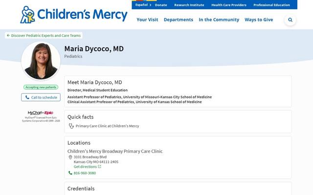 Maria C. Dycoco MD