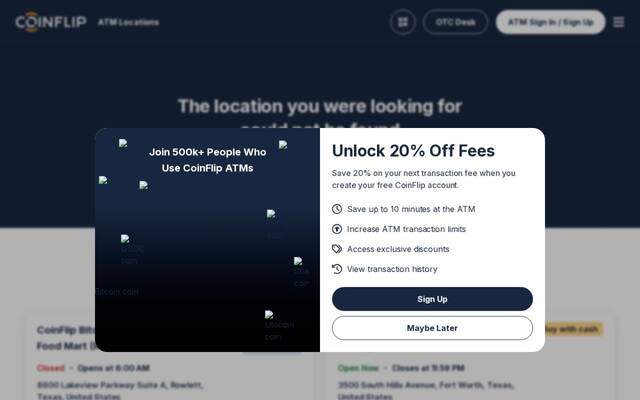 CoinFlip Bitcoin ATM - Delta Smoke Shop & Vapor (Wichita)