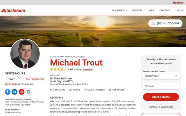 Michael Trout - State Farm Insurance Agent