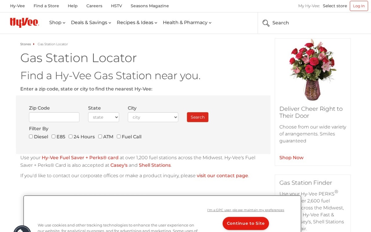 Hyvee Gas