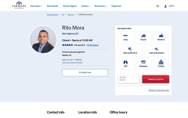 Farmers Insurance - Rito Mora