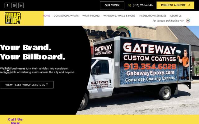 Wrap It Up! Vehicle Wraps