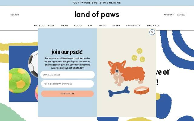 Land of Paws South
