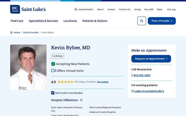 Kevin A Bybee, MD