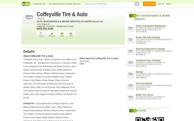 Coffeyville Tire and Auto