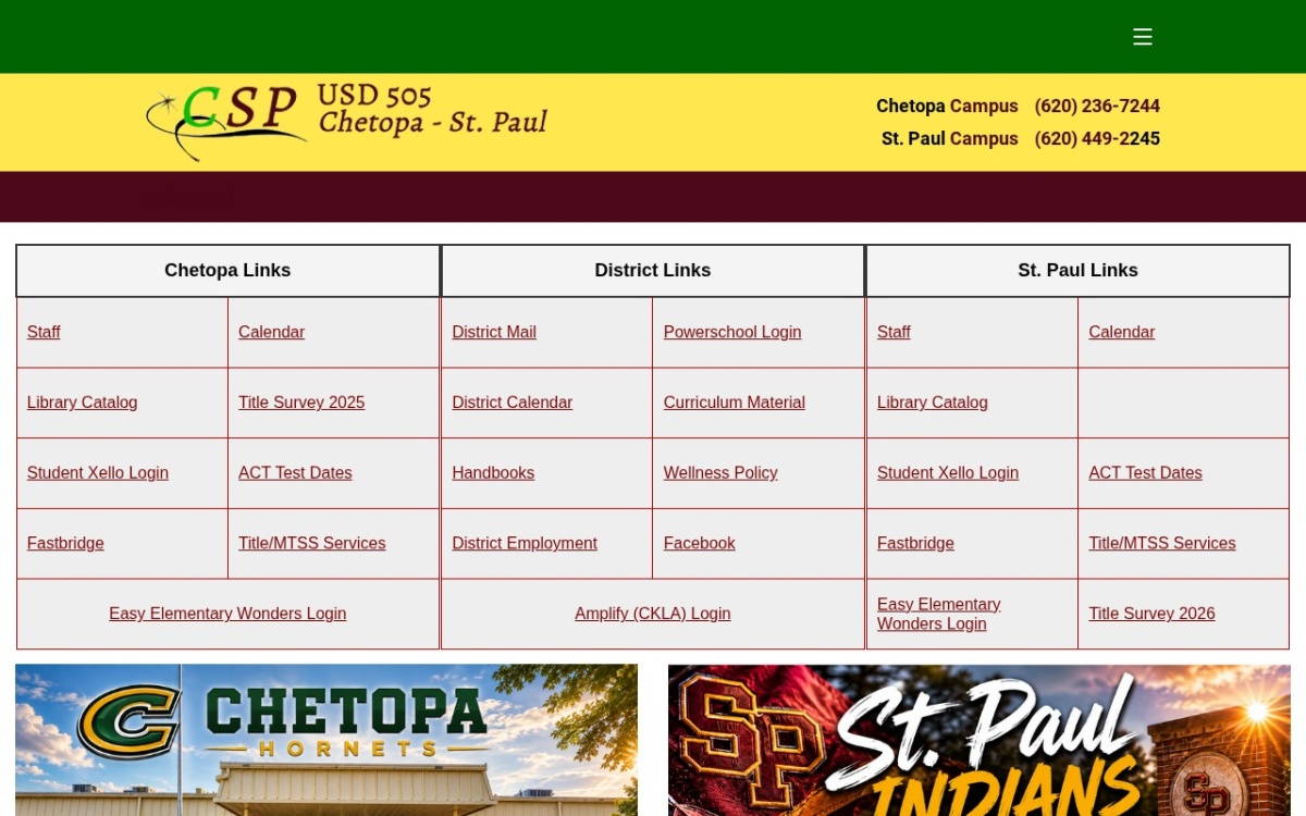 USD 505 Chetopa - St. Paul