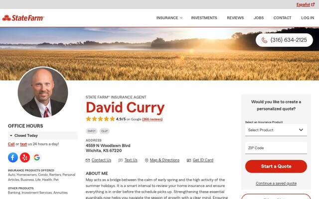 David Curry - State Farm Insurance Agent