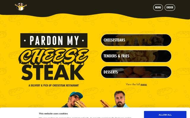 Pardon My Cheesesteak