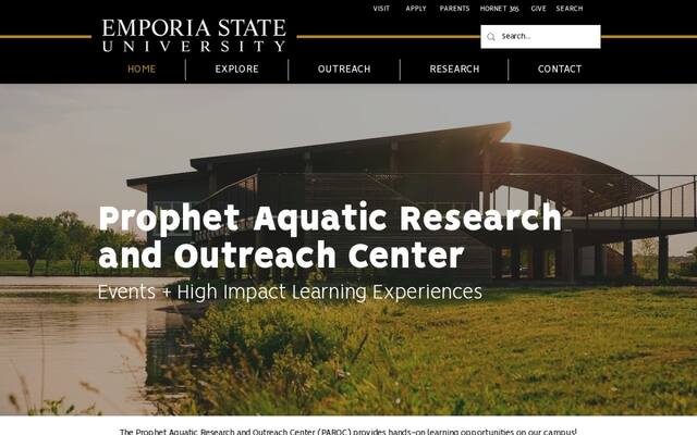Emporia State University Prophet Aquatic Research and Outreach Center