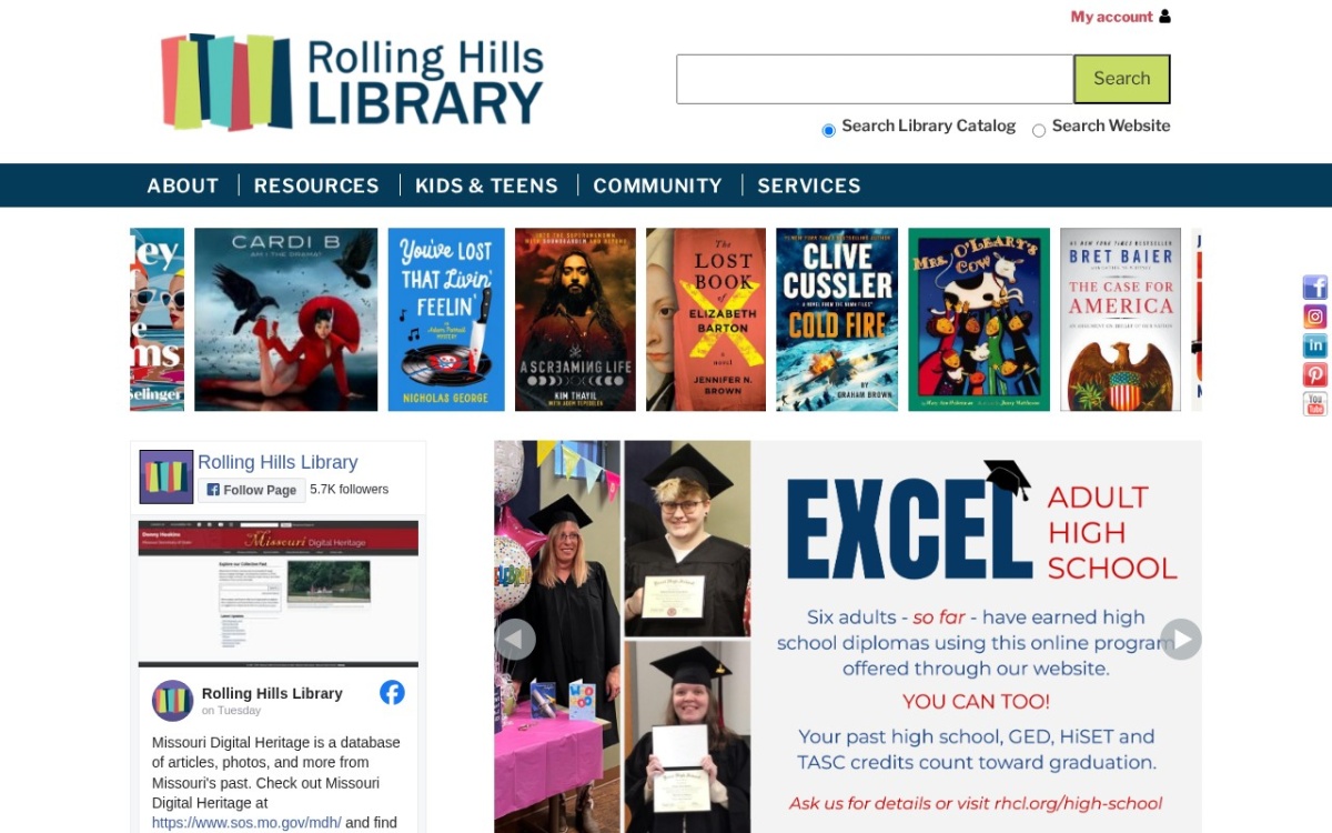 Rolling Hills Library Savannah Branch