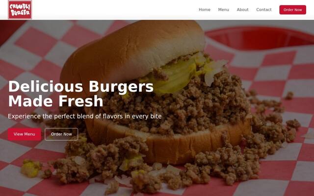 Crumbly Burger