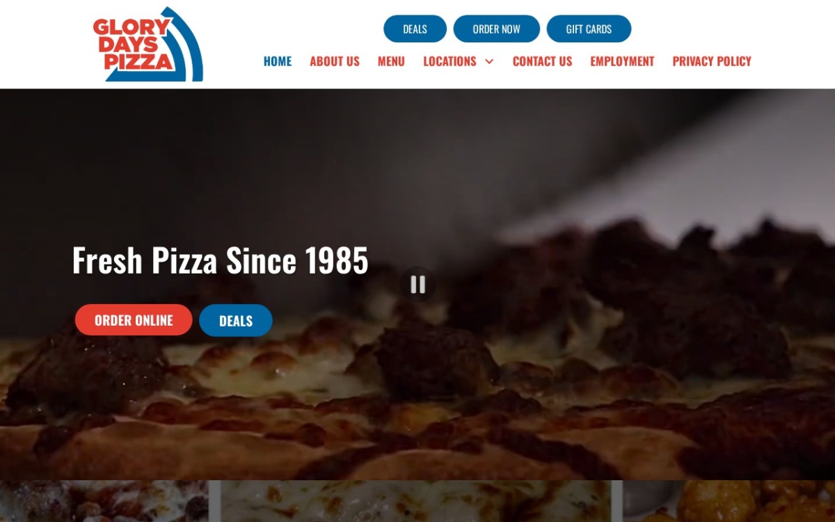 Glory Days Pizza