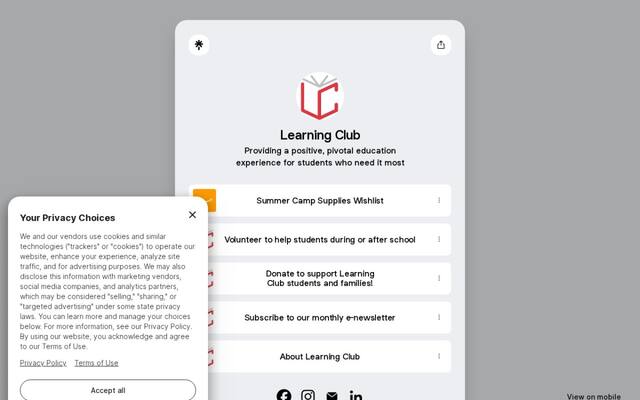 Learning Club