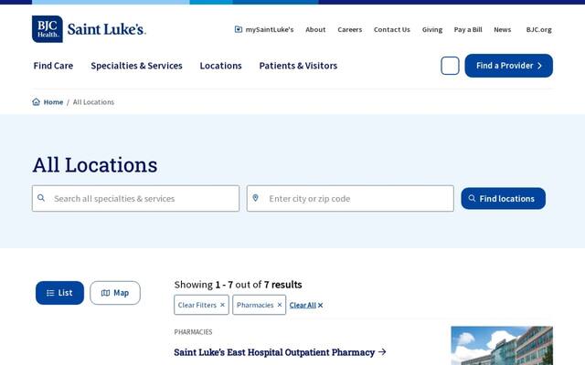 Saint Luke's South Pharmacy–Mission Farms