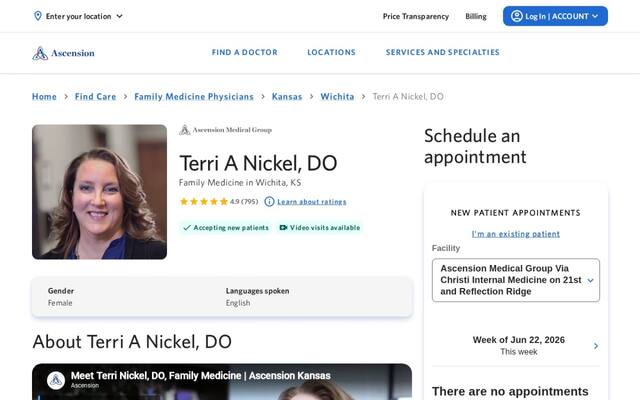 Terri A. Nickel, DO