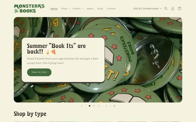 Monstera's Books