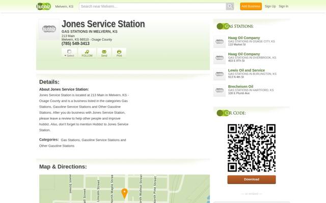 Jones Service Station