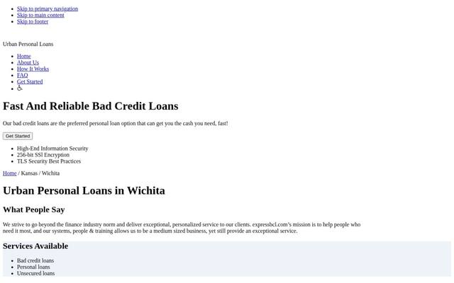 Urban Personal Loans