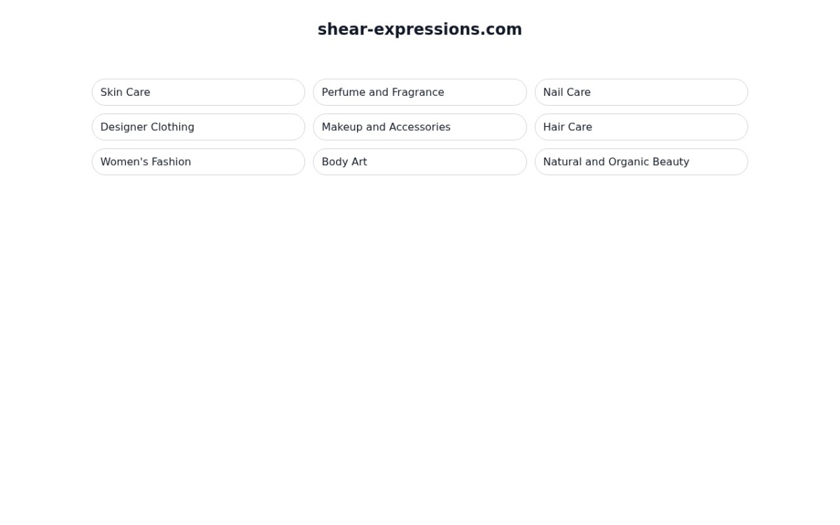 Shear Expressions