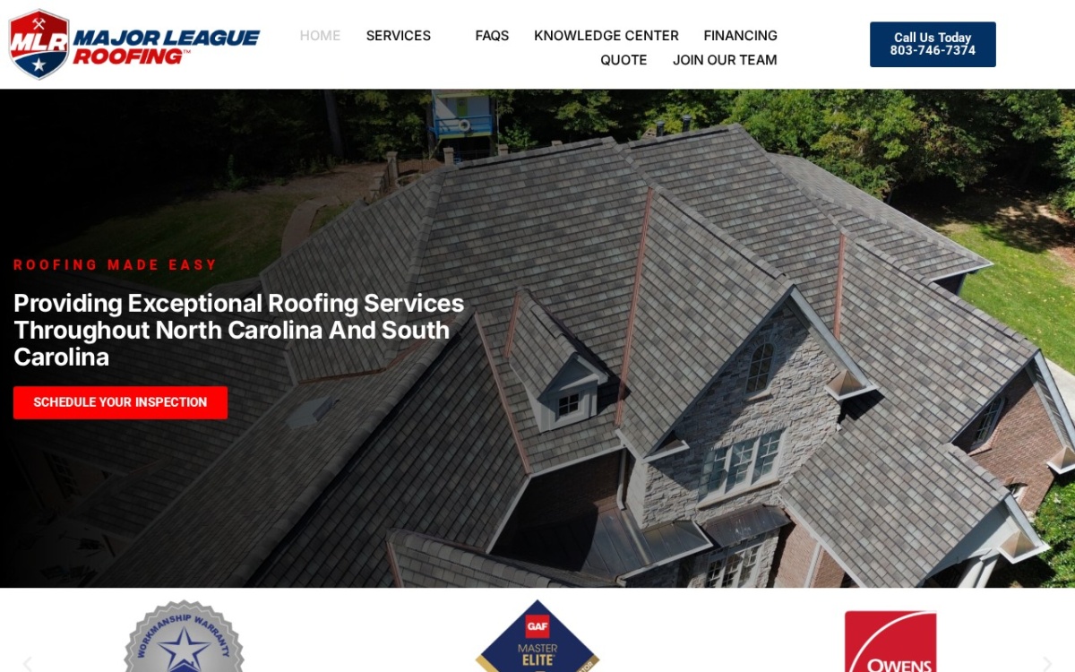 Major League Roofing & Exteriors