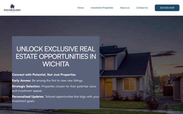 Wichita Wholesale Houses