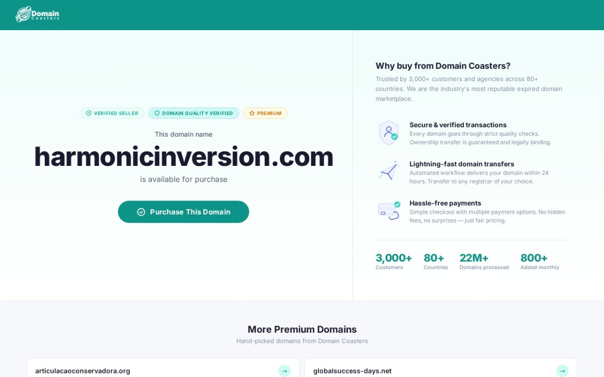 Harmonic Inversion Technology