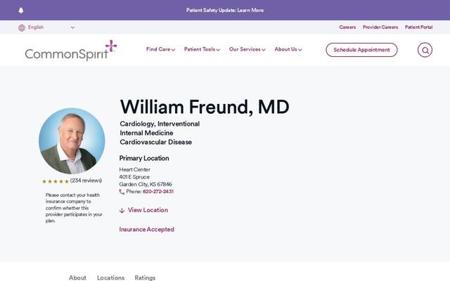 William Freund, MD