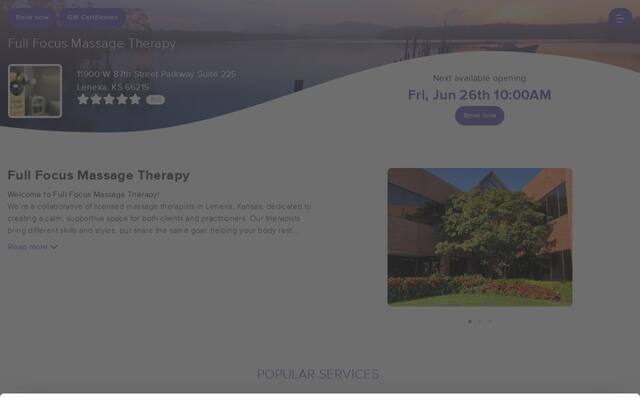 Full Focus Massage Therapy