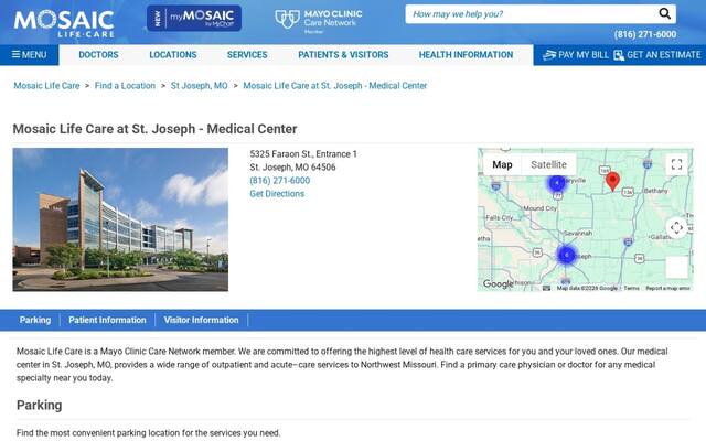 Mosaic Life Care at St. Joseph - Medical Center