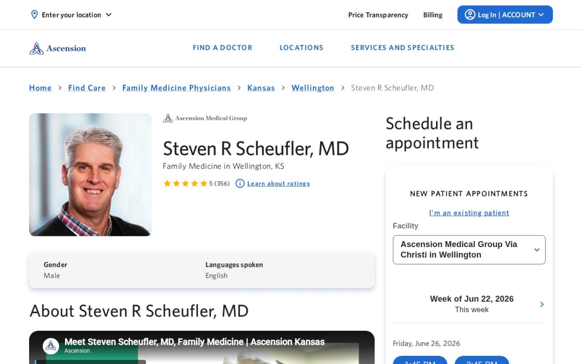 Steven Scheufler, MD