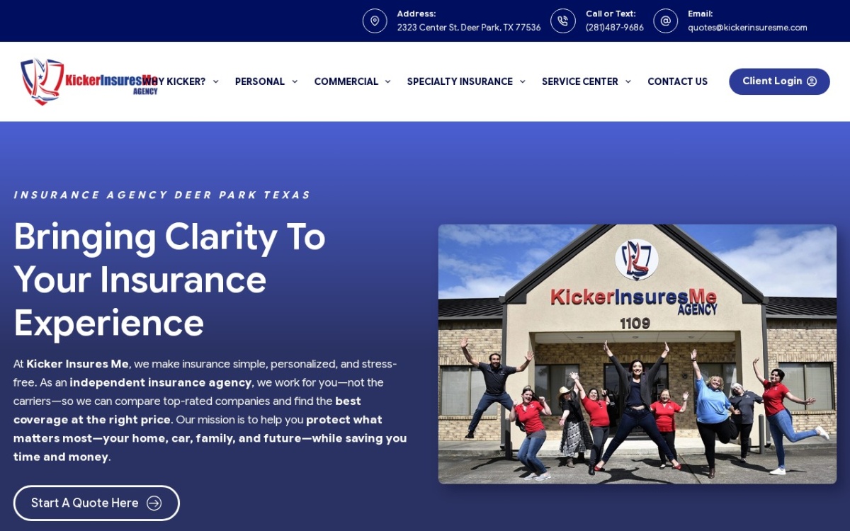 Kicker Insures Me Agency