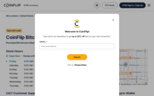 CoinFlip Bitcoin ATM - Vapor Maven (Pittsburg)