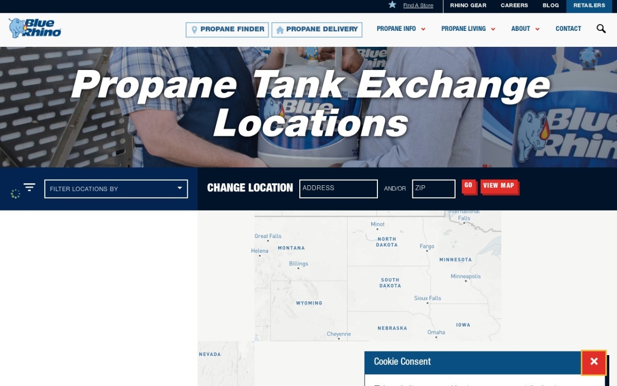 Blue Rhino Propane Exchange