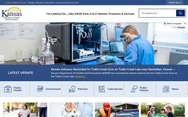 Kansas Department of Health and Environment