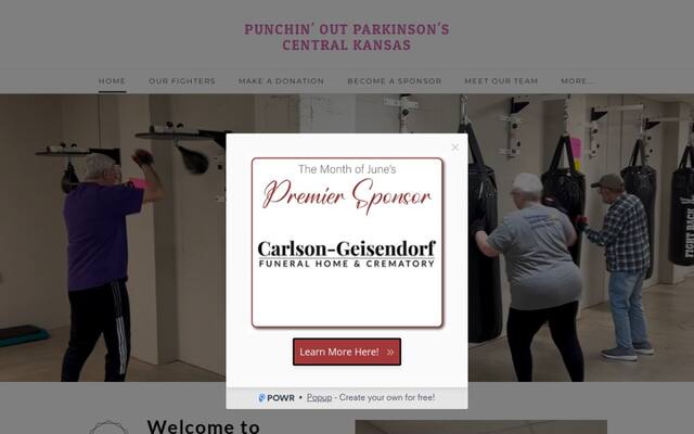 Punchin' Out Parkinsons