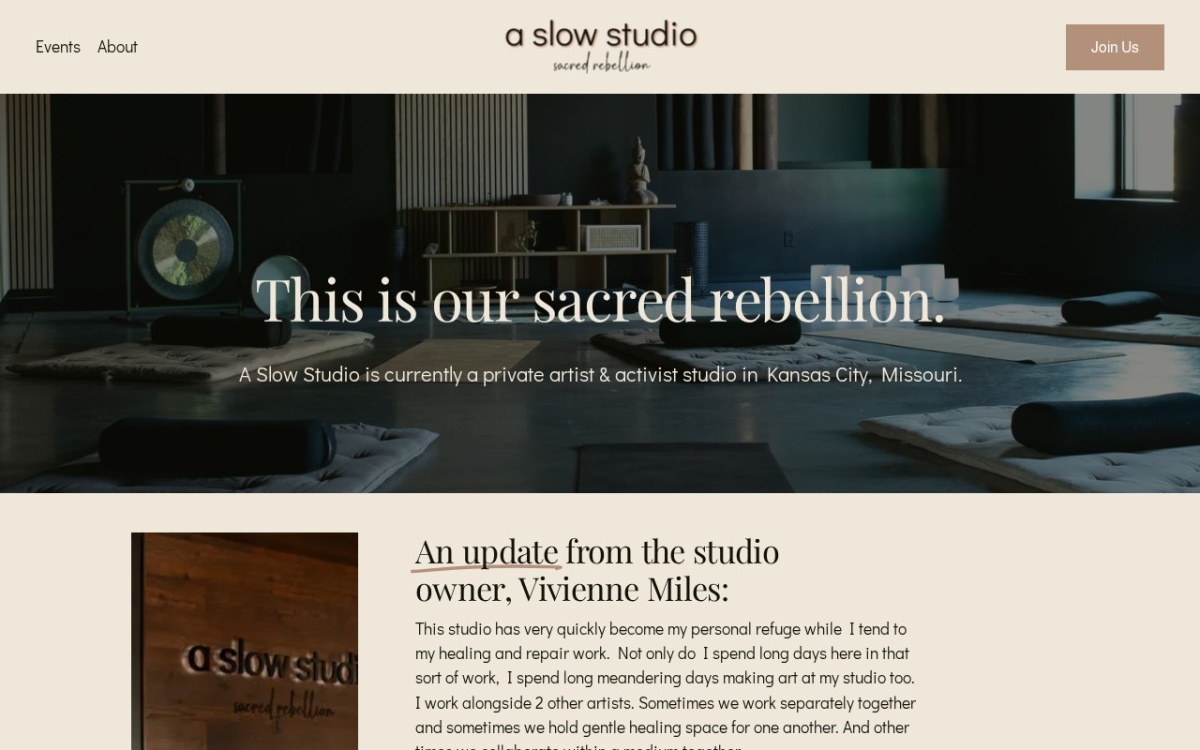 A Slow Studio