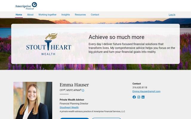 Emma Hahn - Ameriprise Financial Services, LLC