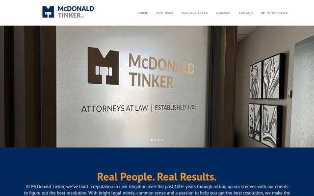 McDonald Tinker PA