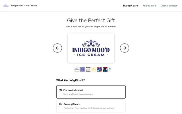 Indigo Moo'd Ice Cream