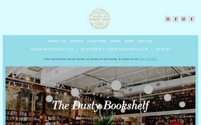 The Dusty Bookshelf