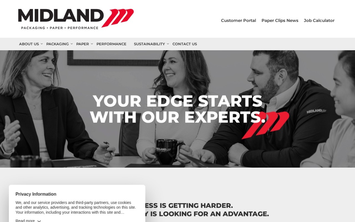 Midland Paper, Packaging + Supplies