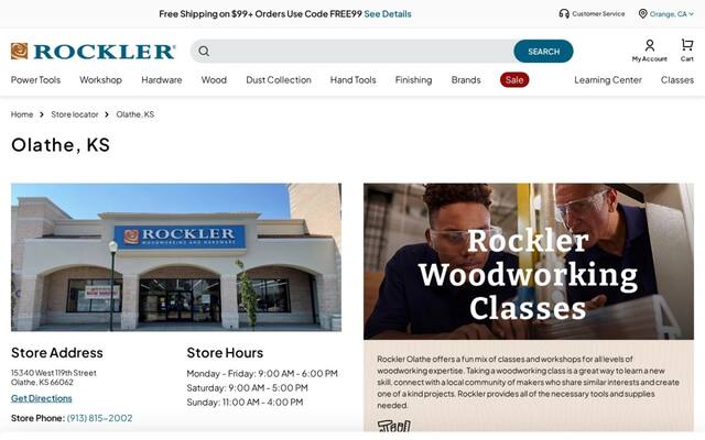 Rockler Woodworking and Hardware