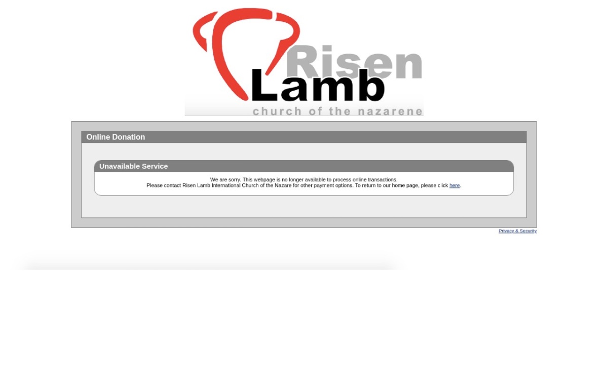 Risen Lamb Church of the Nazarene