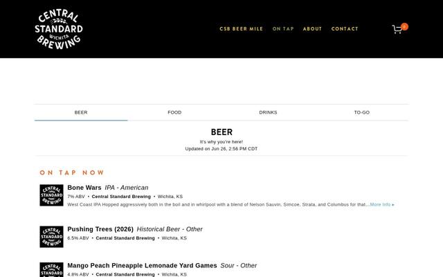 Central Standard Brewing