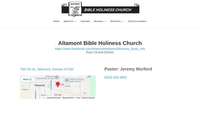 Altamont Holiness Church