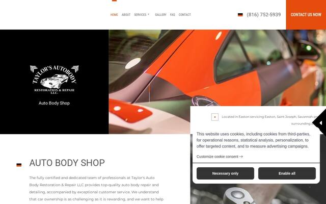 Taylor's Auto Body Restoration & Repair LLC