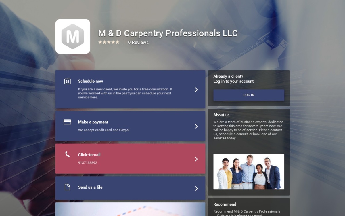 M & D Carpentry Professionals